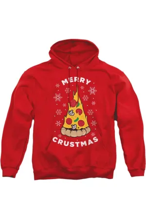 Merry Christmus Christmas Pizza Unisex Adult Pullover Hoodie