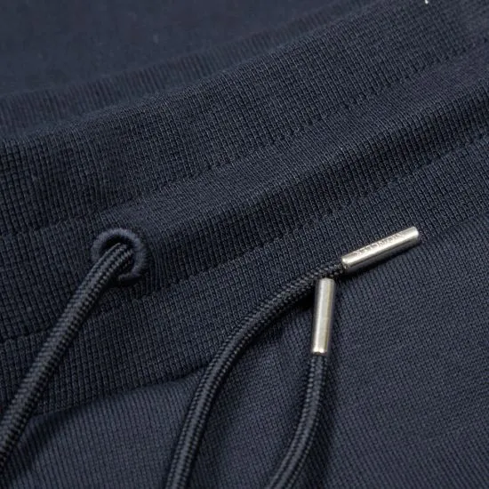 Moncler Navy Embroidered Logo Sweatpants