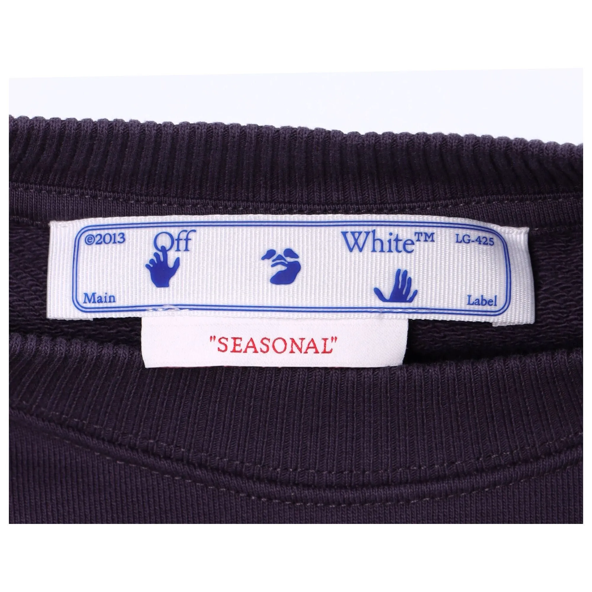 Off-White Paint Arrow Slim Crewneck