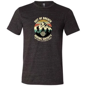 Out Of Breath Hiking Society Shirt Unisex