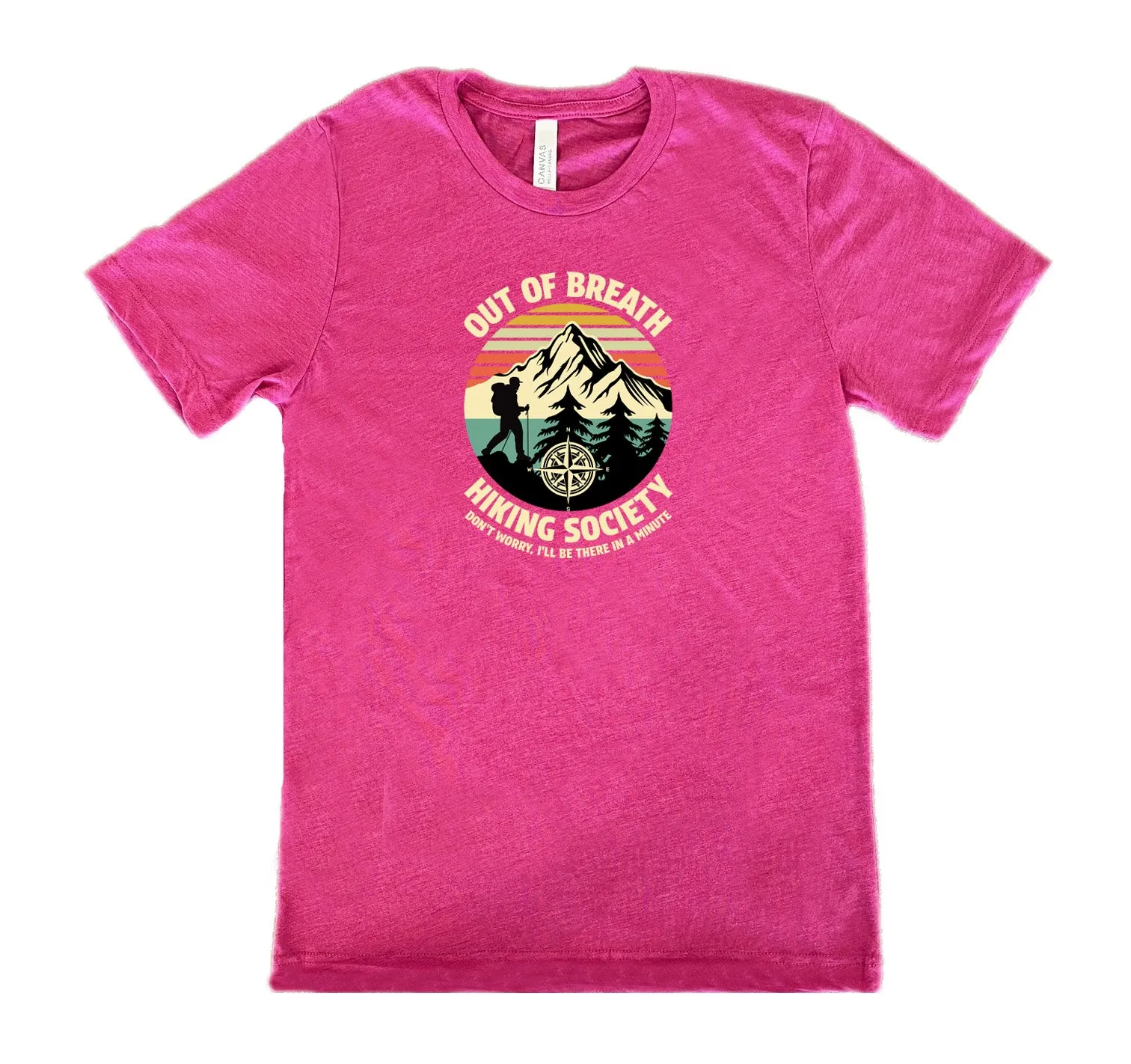 Out Of Breath Hiking Society Shirt Unisex