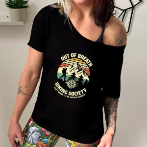 Out Of Breath Hiking Society | Slouchy Tee