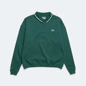 Phuk Luzin Collared Sweatshirt - Spruce