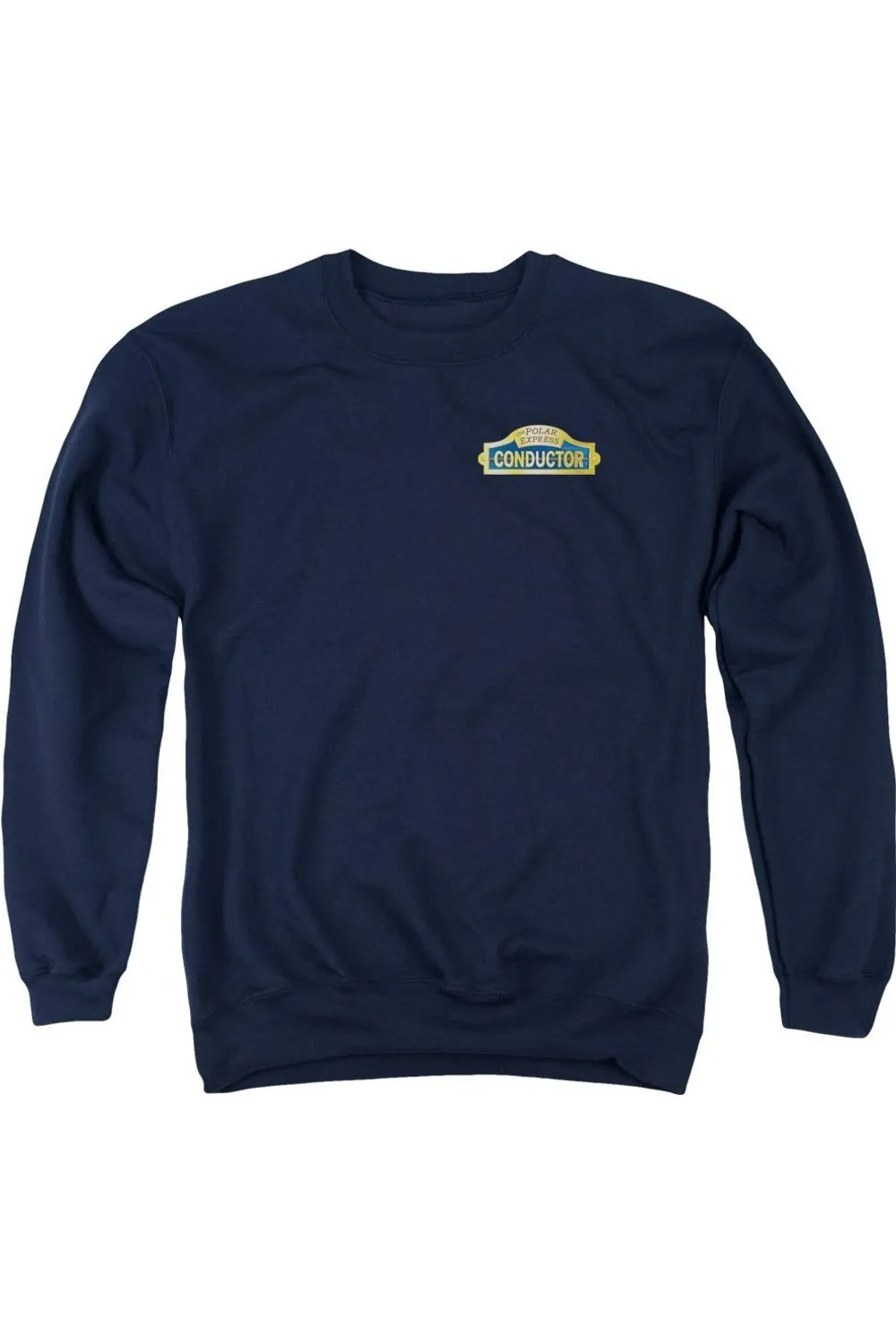 Polar Express Conductor Adult Crewneck Sweatshirt