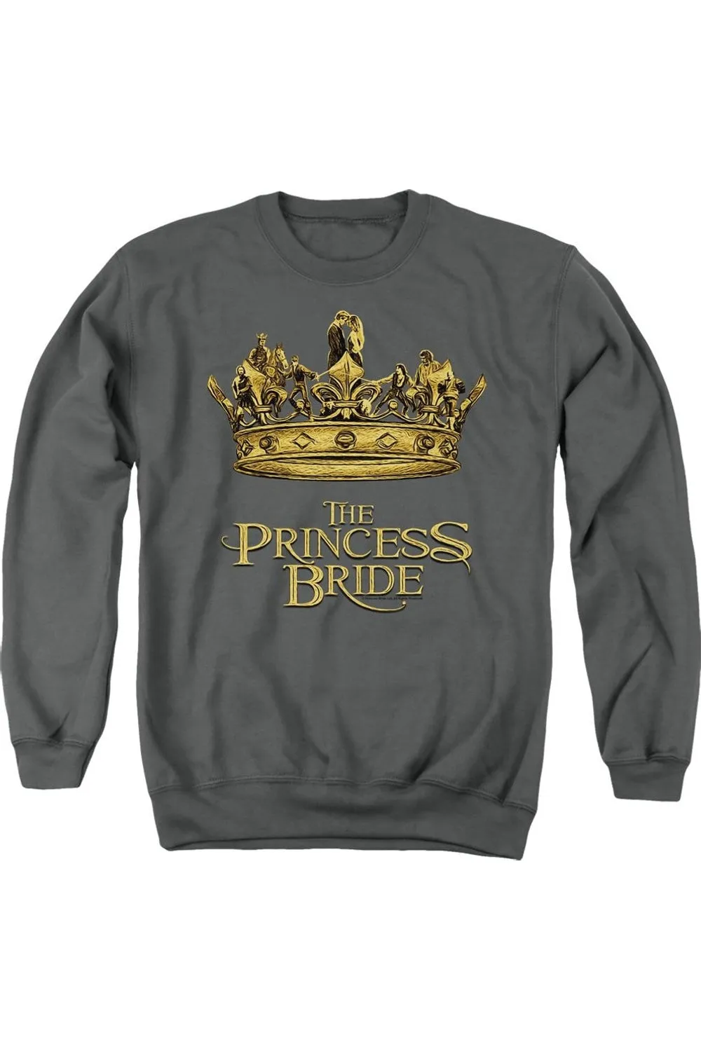 Princess Bride Crown Adult Crewneck Sweatshirt