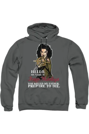 Princess Bride Hello Adult Pull Over Hoodie