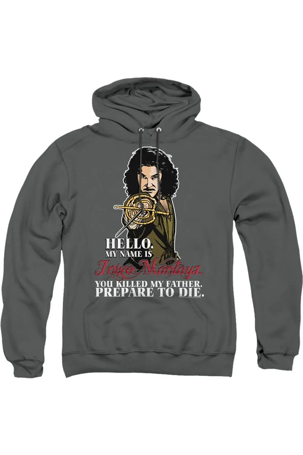 Princess Bride Hello Adult Pull Over Hoodie
