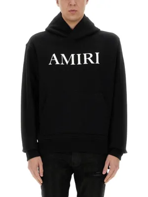 Relaxed-Fit Black Sweatshirt