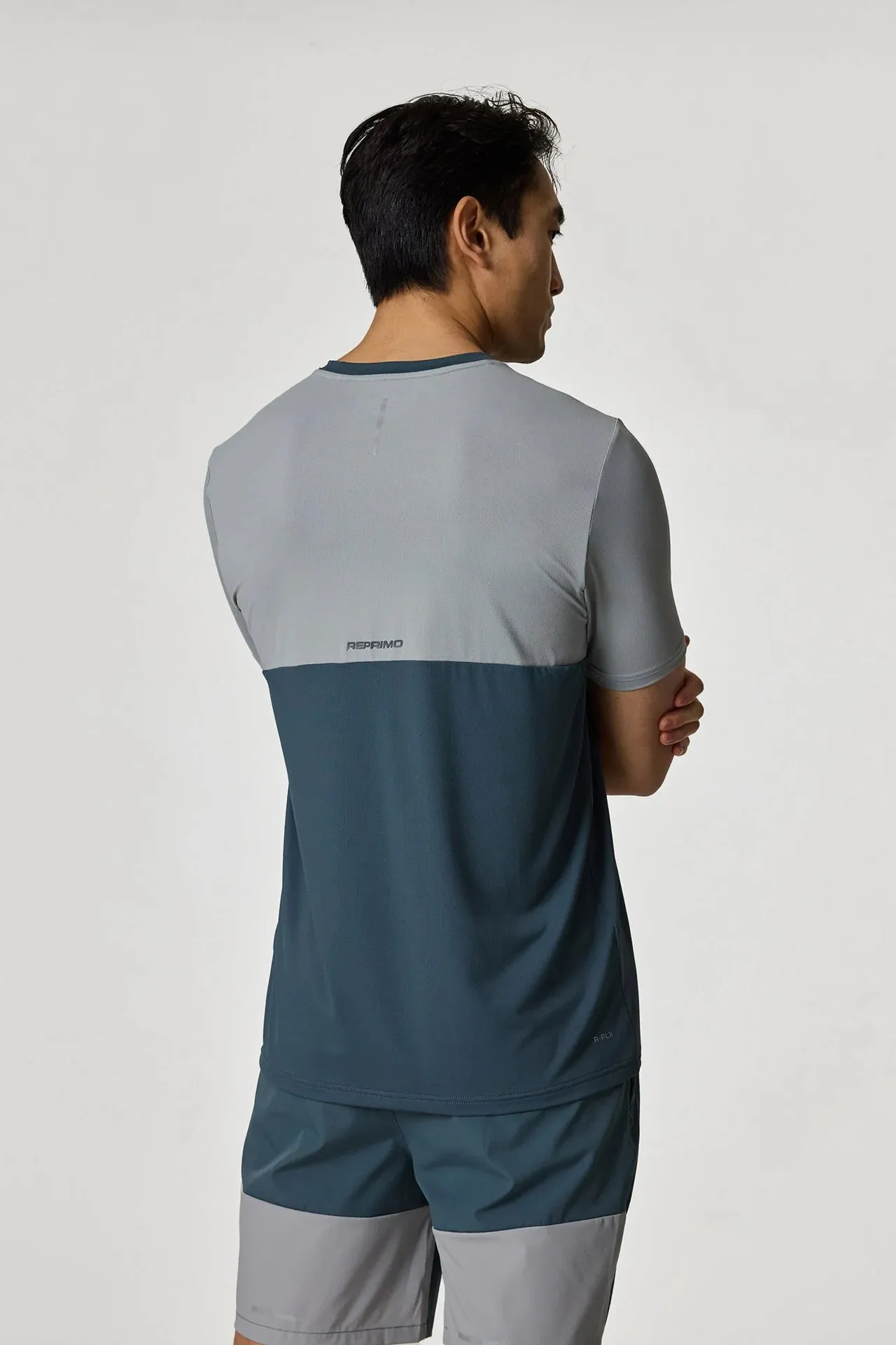 Reprimo Flight T Shirt - Marble / Storm Grey