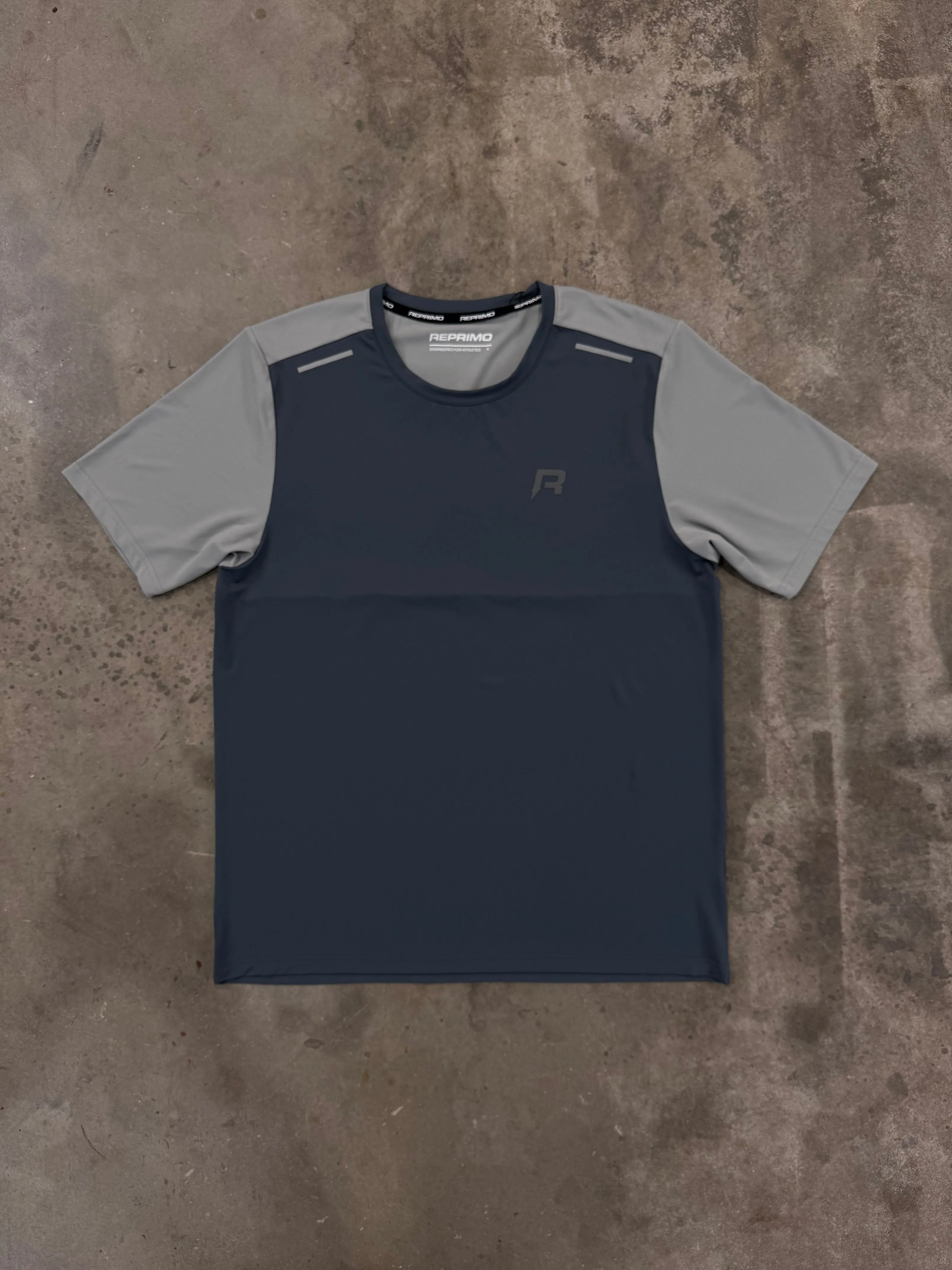 Reprimo Flight T Shirt - Marble / Storm Grey