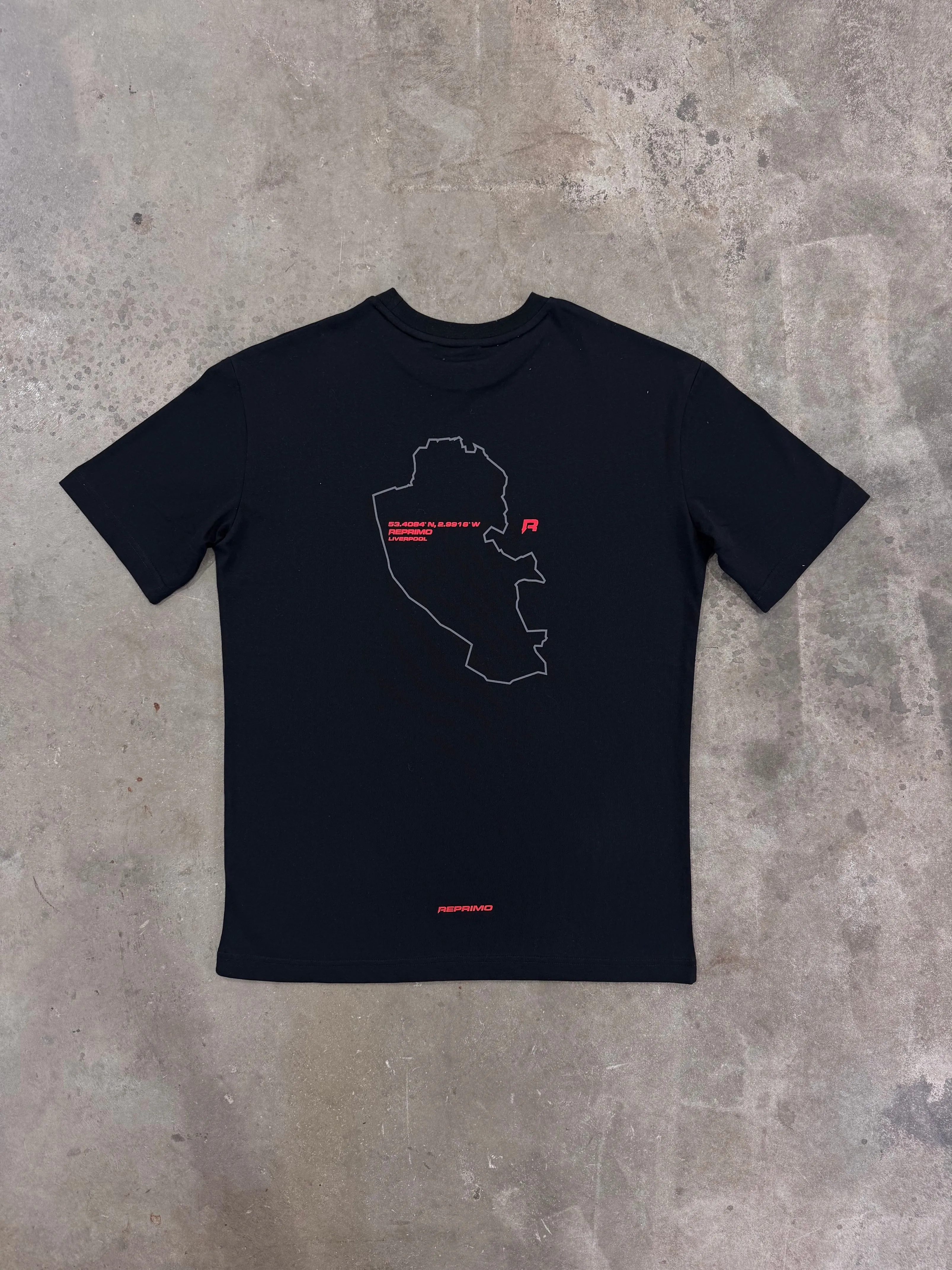 Reprimo Liverpool City Series T Shirt - Black