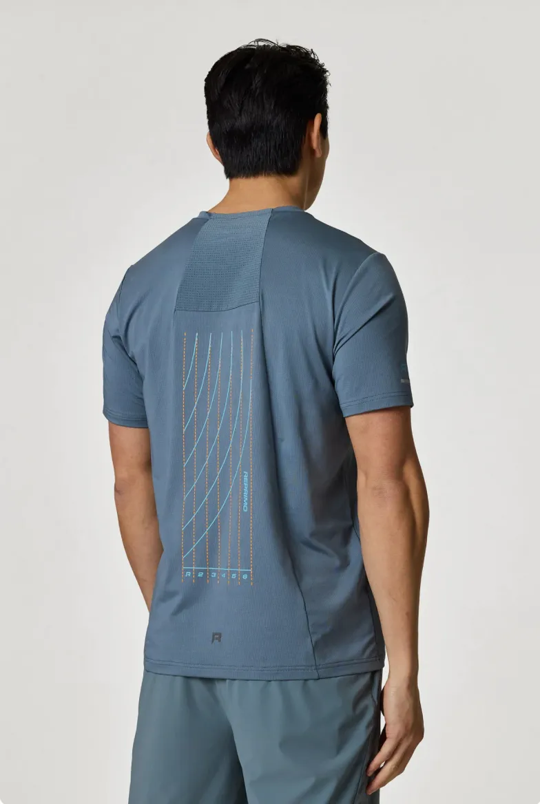 Reprimo Pace T Shirt - Blue Steel