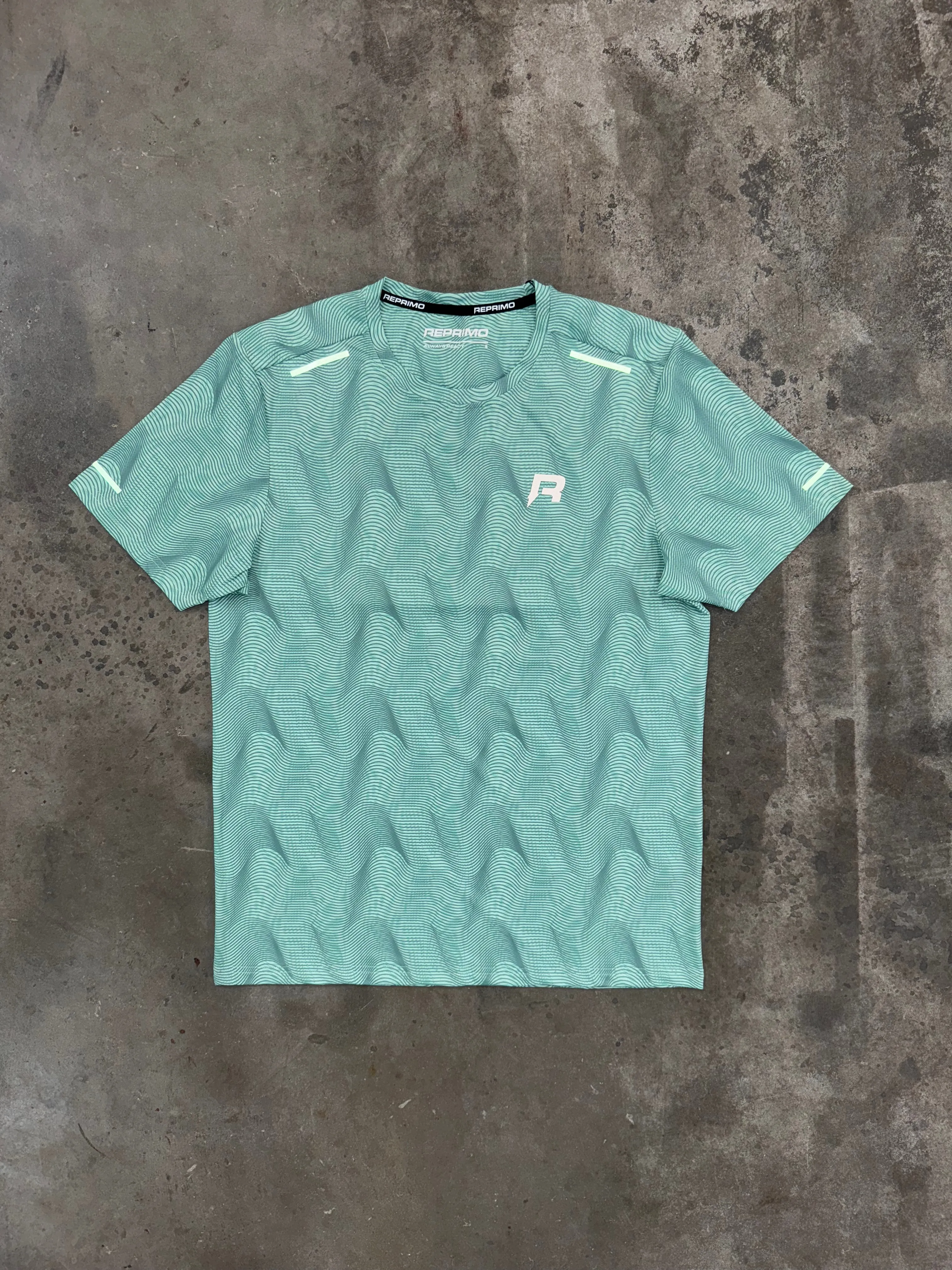 Reprimo Ripple T Shirt - Mint