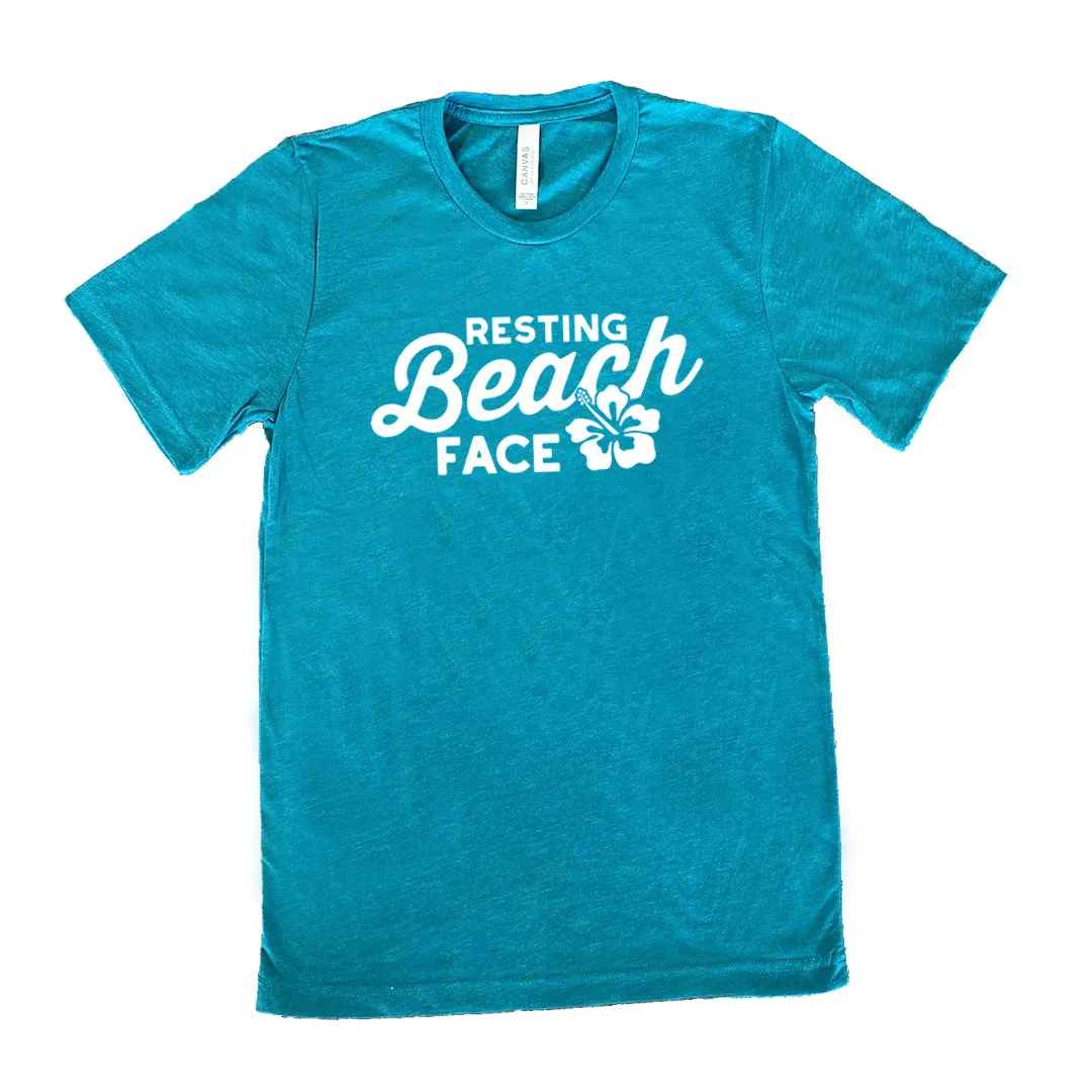 Resting Beach Face Shirt Unisex