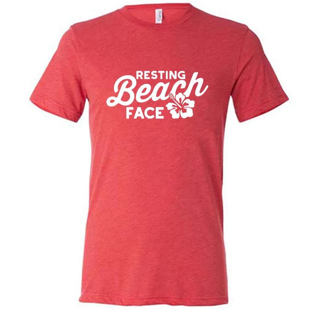 Resting Beach Face Shirt Unisex