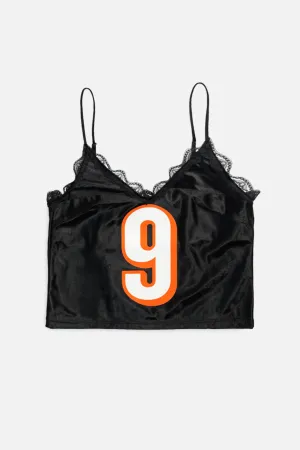 Rework Bengals Lace Tank - S