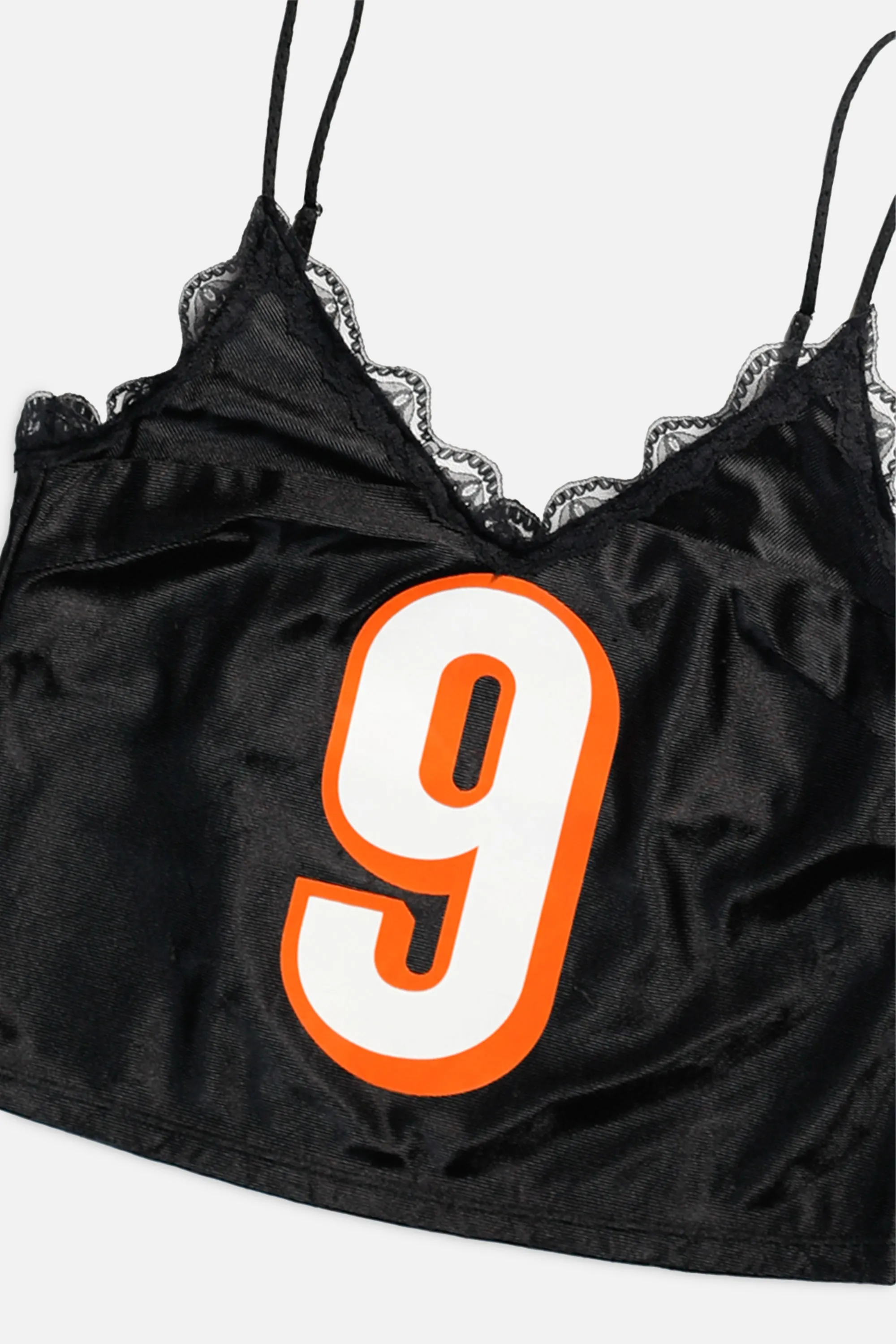 Rework Bengals Lace Tank - S