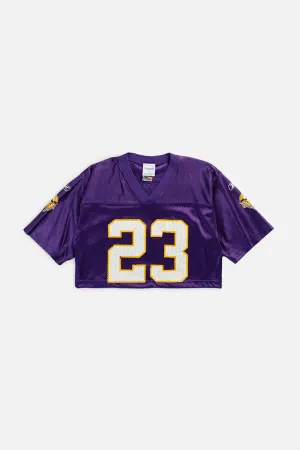 Rework Crop Minnesota Vikings NFL Jersey - S