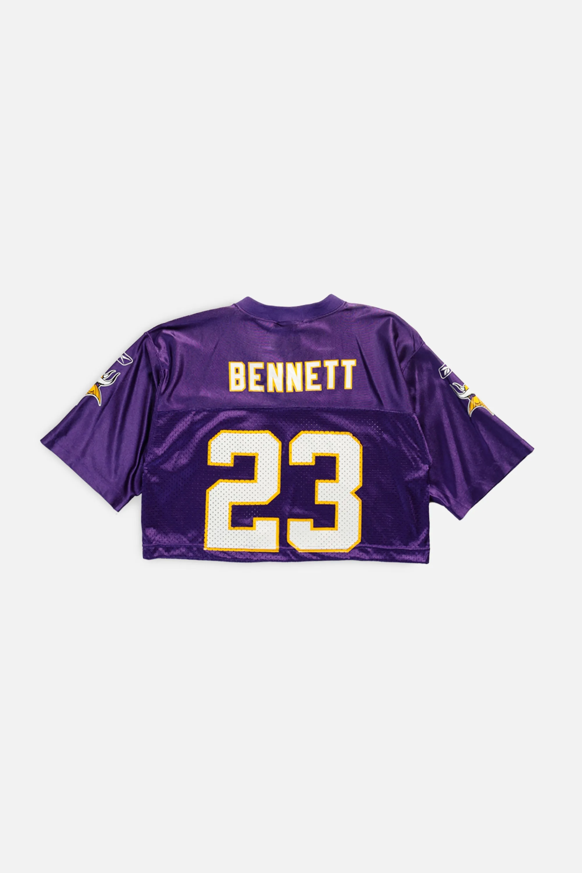Rework Crop Minnesota Vikings NFL Jersey - S