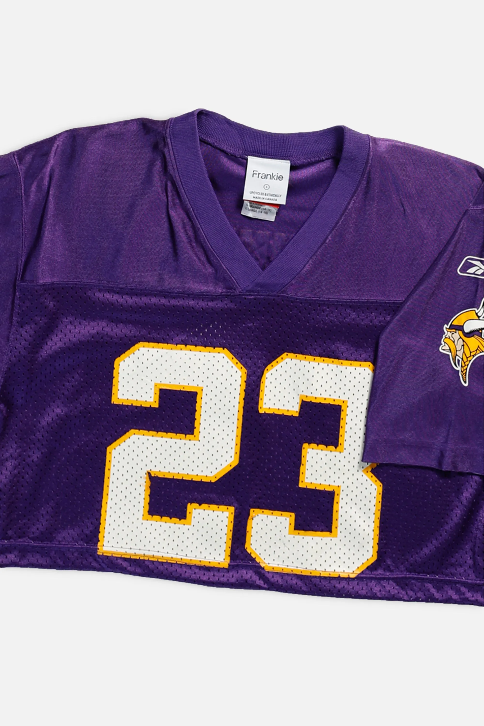 Rework Crop Minnesota Vikings NFL Jersey - S