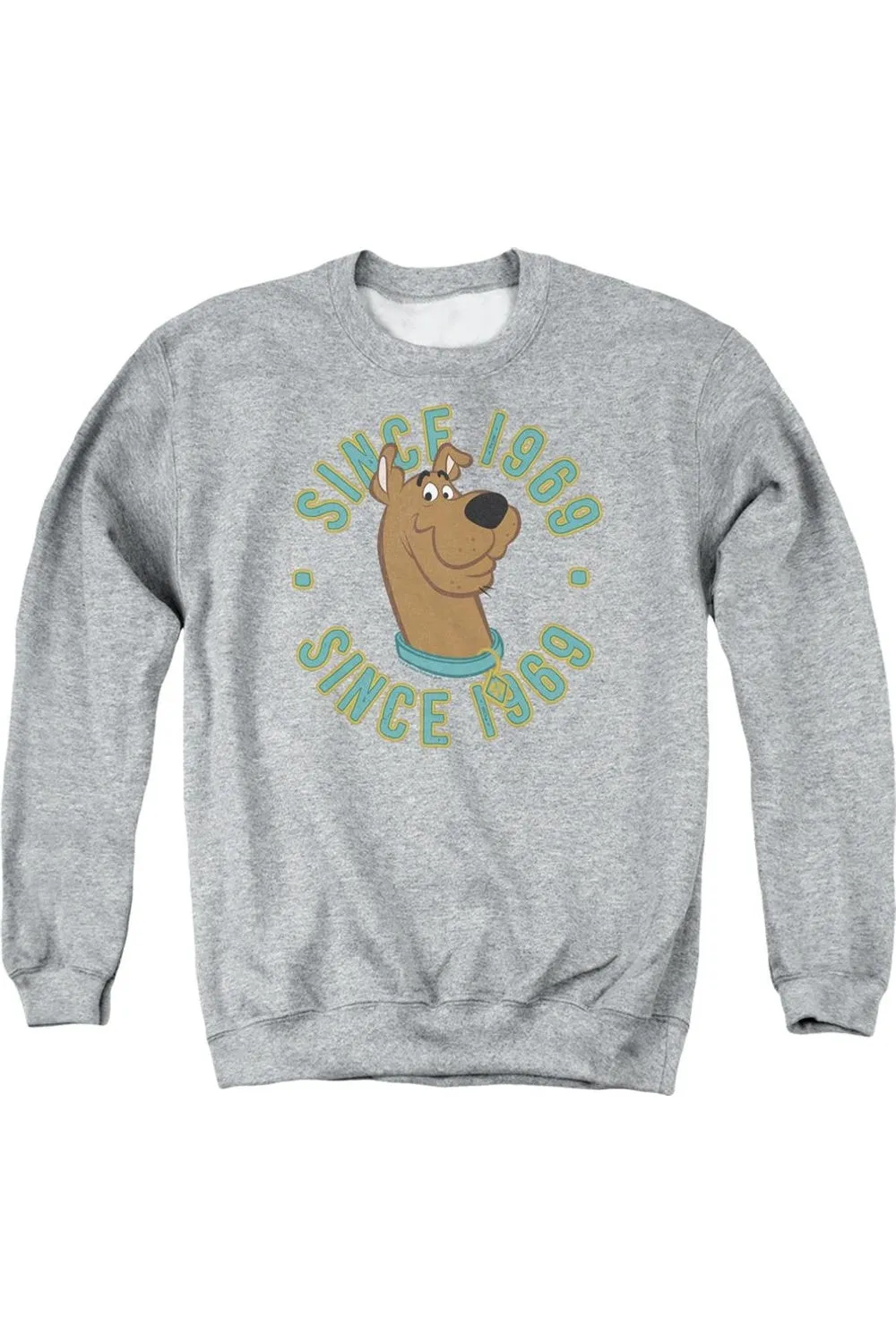 Scooby Doo Scooby 1969 Adult Crewneck Sweatshirt