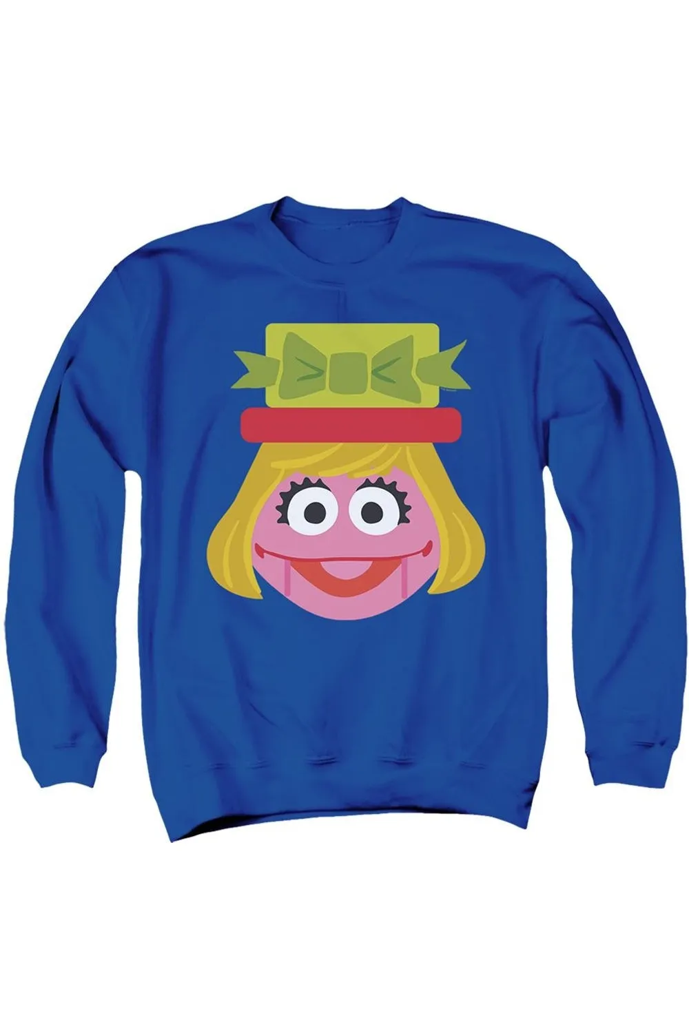 Sesame Street Christmas Nutcracker Prairie Dawn Adult Crewneck Sweatshirt