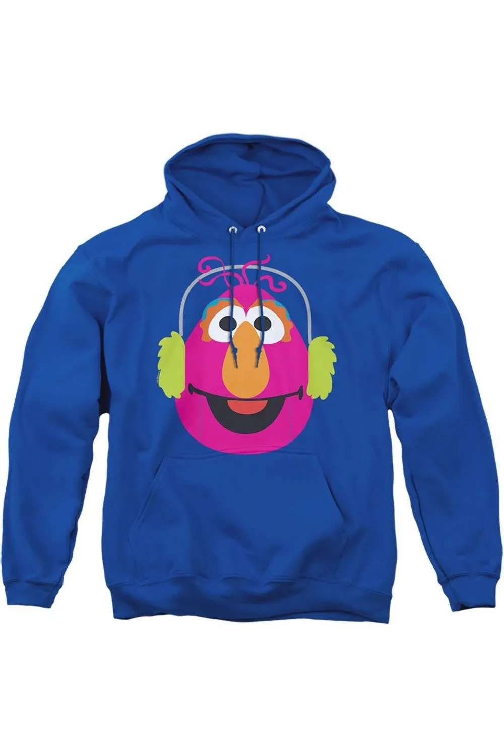 Sesame Street Christmas Nutcracker Telly Monster Adult Pull Over Hoodie