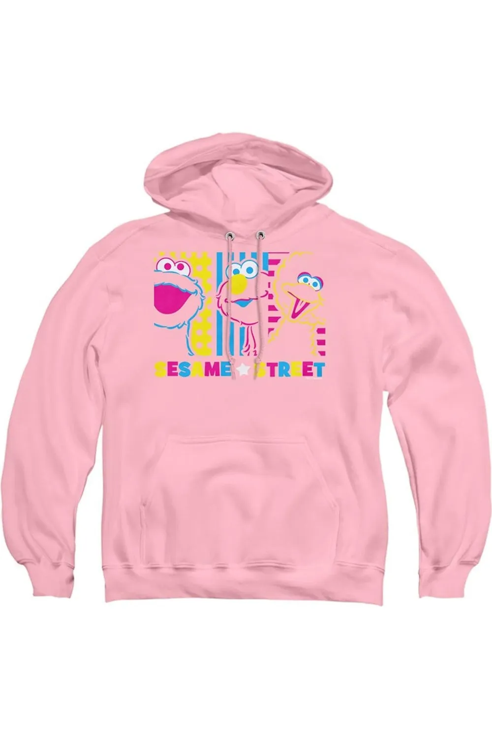 Sesame Street See Em Why Adult Pull Over Hoodie