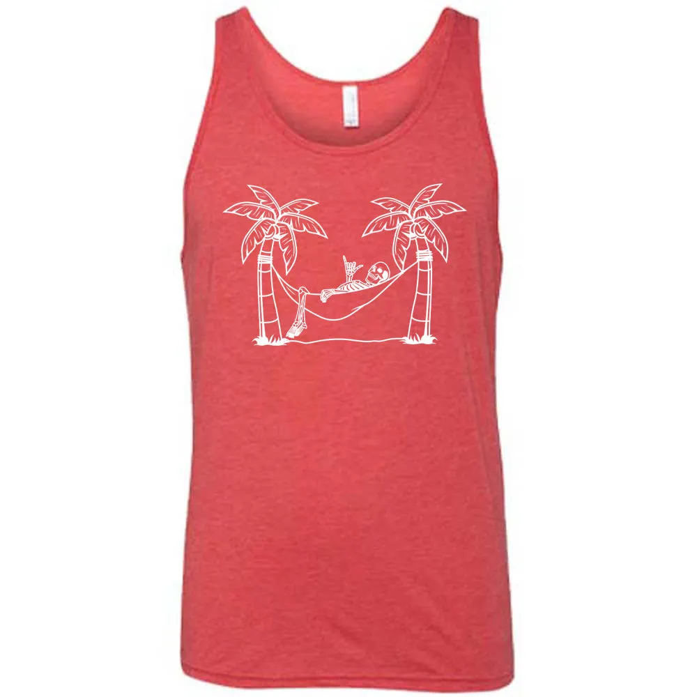 Skeleton Hammock Chilling Shirt Unisex