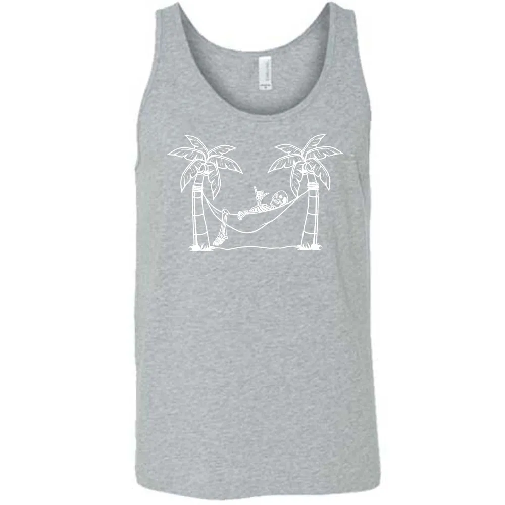 Skeleton Hammock Chilling Shirt Unisex