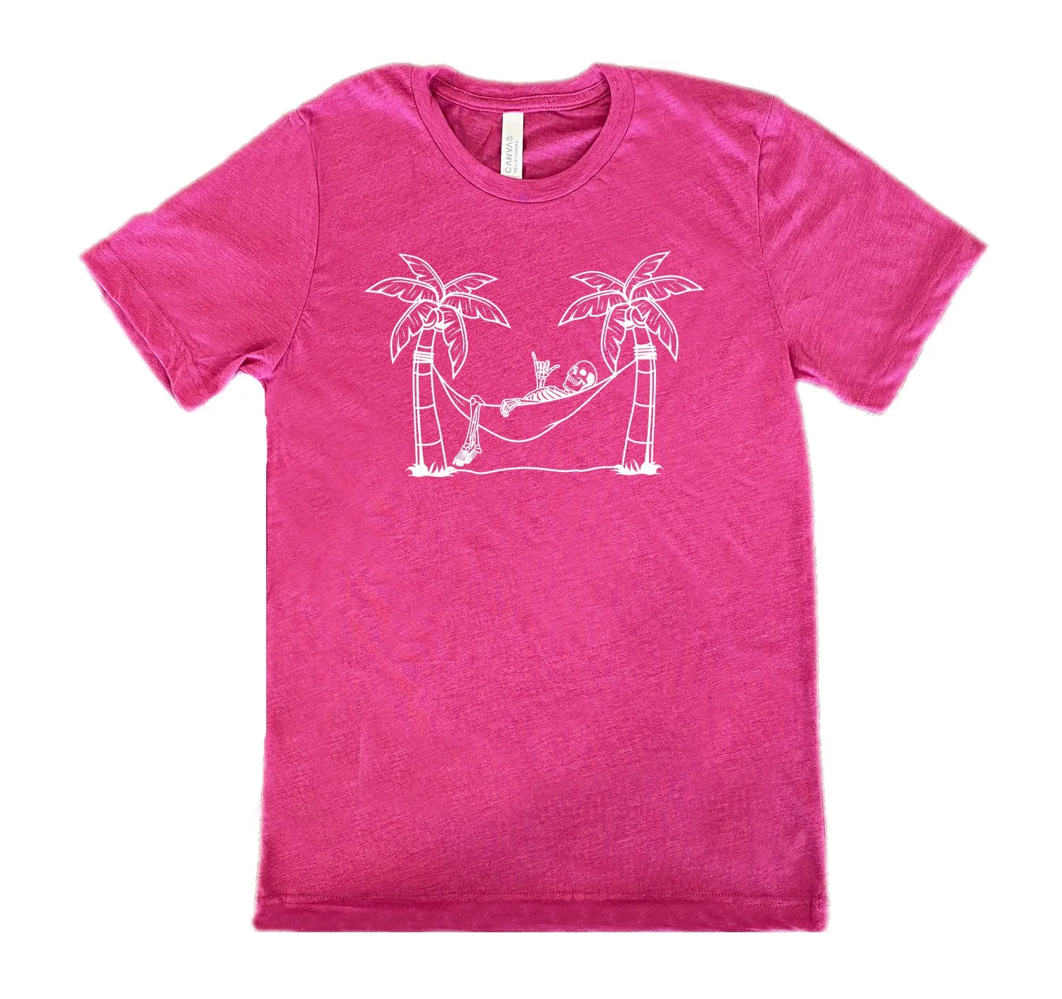 Skeleton Hammock Chilling Shirt Unisex