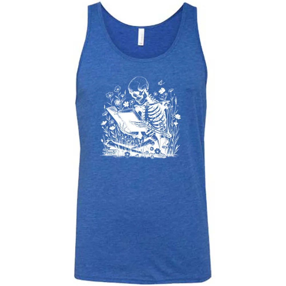 Skeleton Reading Shirt Unisex