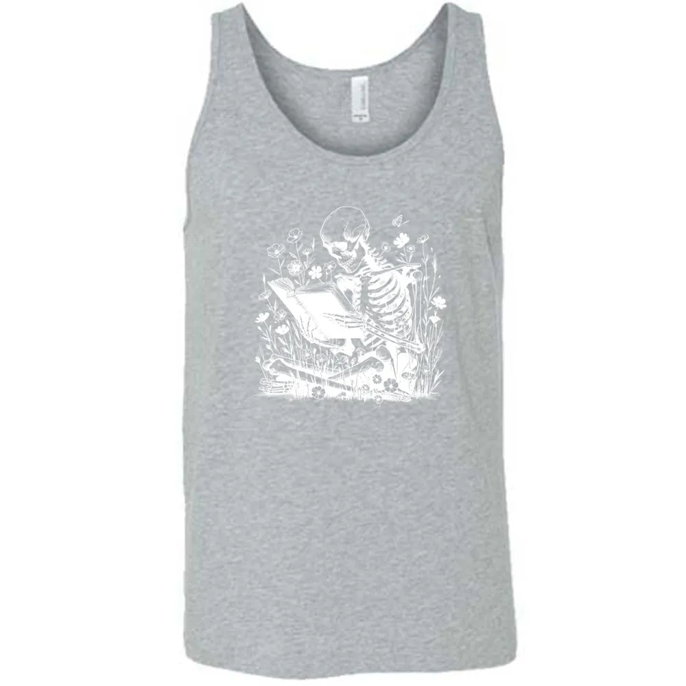 Skeleton Reading Shirt Unisex