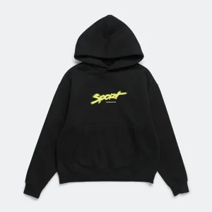 Sport Hooded Sweatshirt - Black