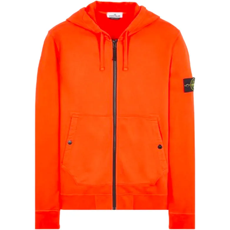 Stone Island Brushed Cotton Full Zip Hoodie Mens Hoodies,Womens Hoodies,Pullover Hoodie,Custom Hoodies Bulk,Fleece Hoodie Winter,Zip Up Hoodie Men,Oversized Graphic Hoodie