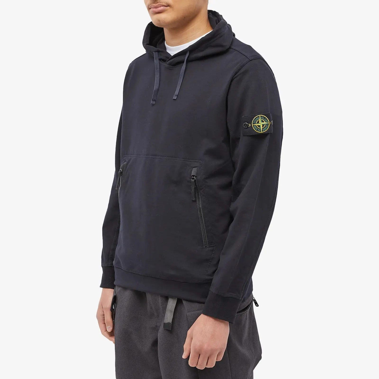 Stone Island Zip Pocket Detail Hoodie Mens Hoodies,Womens Hoodies,Pullover Hoodie,Custom Hoodies Bulk,Fleece Hoodie Winter,Zip Up Hoodie Men,Oversized Graphic Hoodie
