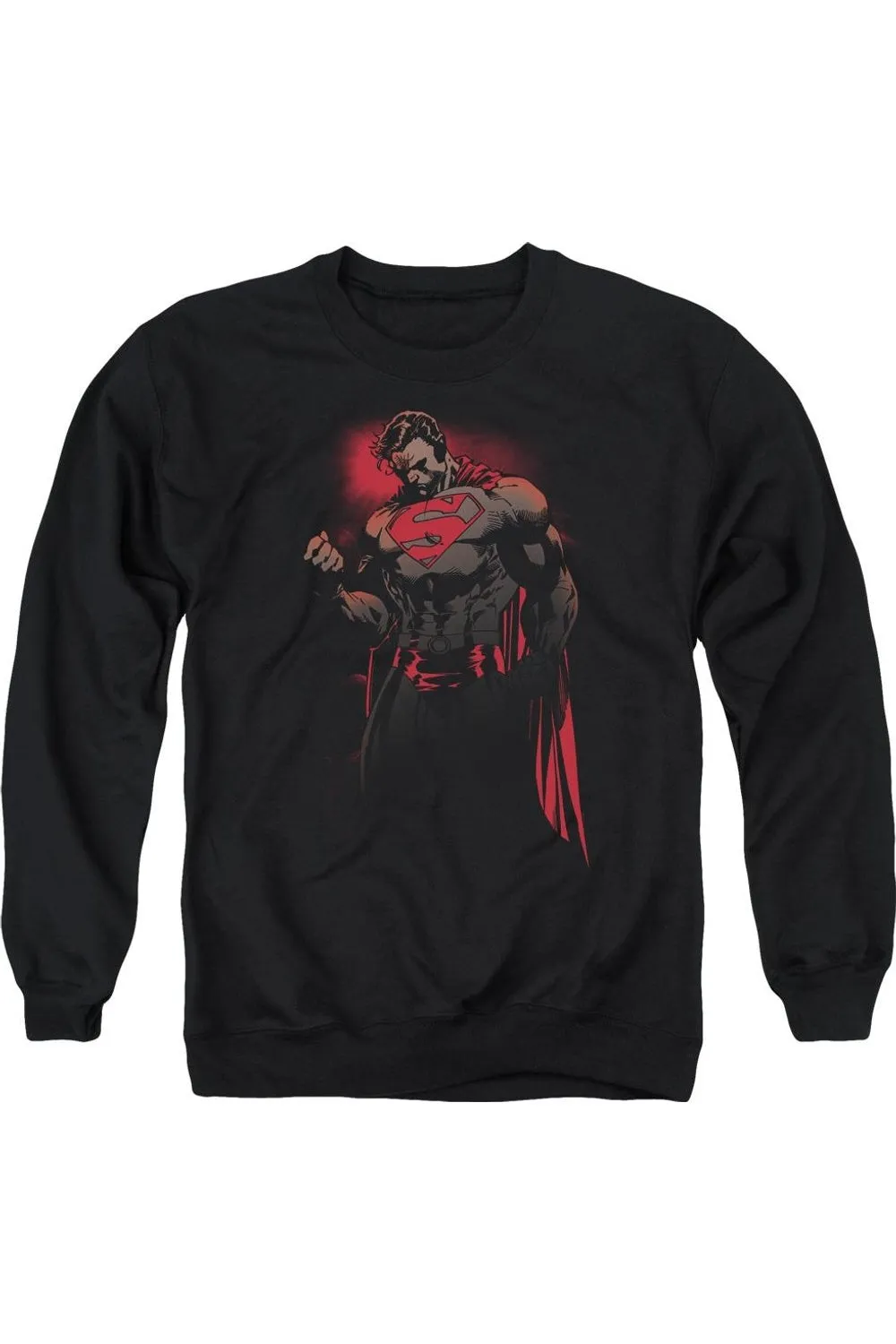 Superman Red Son Adult Crewneck Sweatshirt