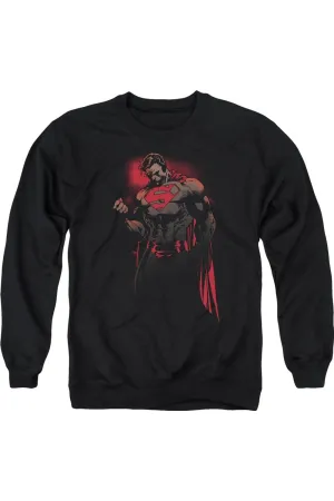 Superman Red Son Adult Crewneck Sweatshirt
