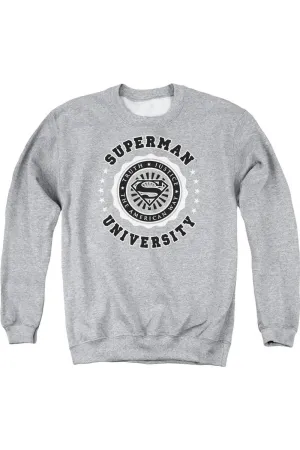 Superman Superman University Adult Crewneck Sweatshirt