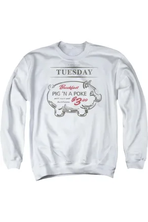 Supernatural Pig N Poke Adult Crewneck Sweatshirt