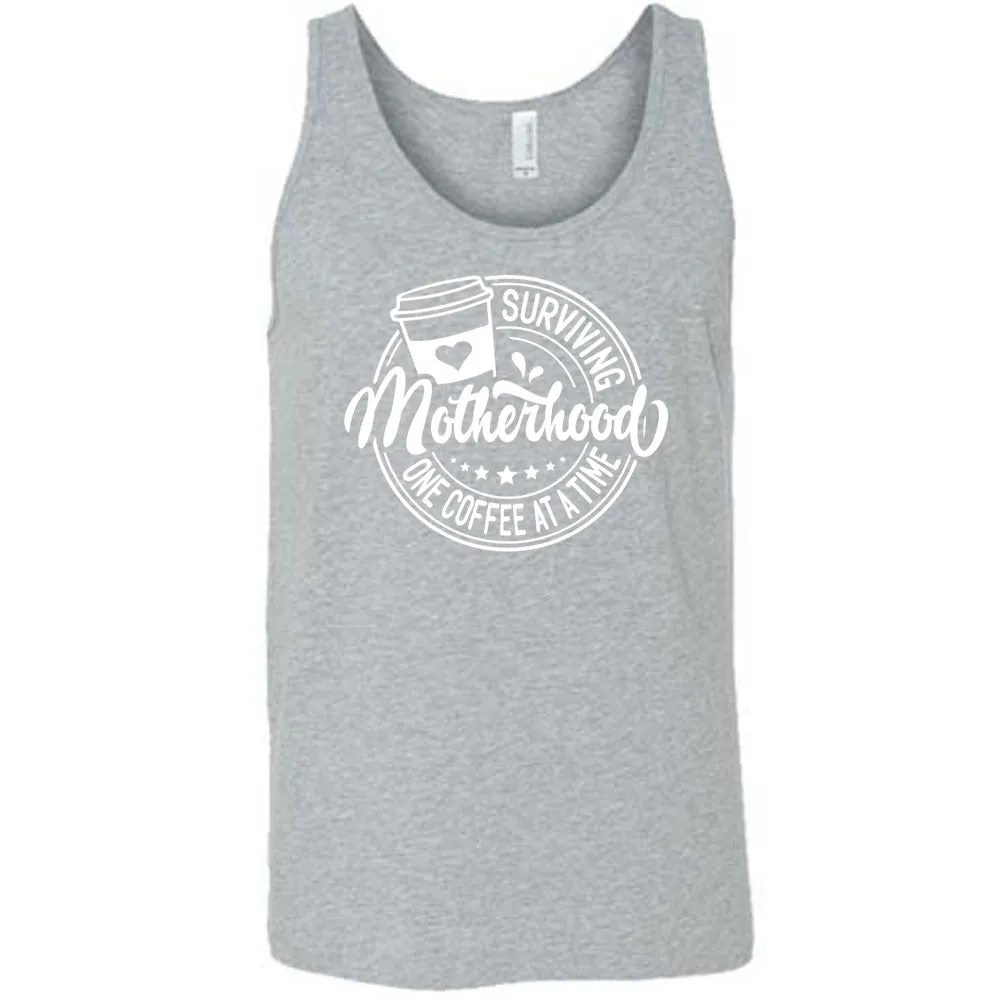 Surviving Motherhood One Coffee at a Time Shirt Unisex