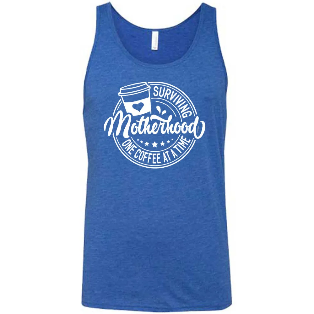 Surviving Motherhood One Coffee at a Time Shirt Unisex