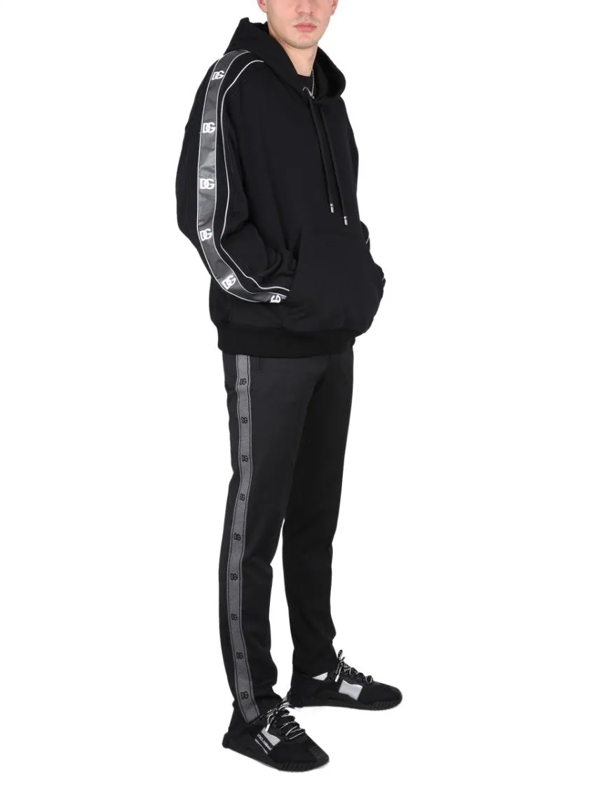 Sweatshirt With Logoed Band