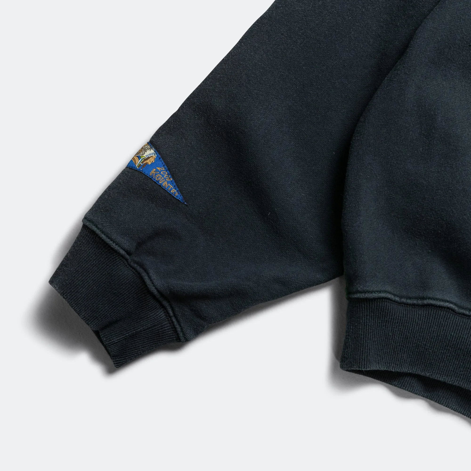 SWT Knit 2Tones Remake BIG SWT (BONE) - BLKxGreen