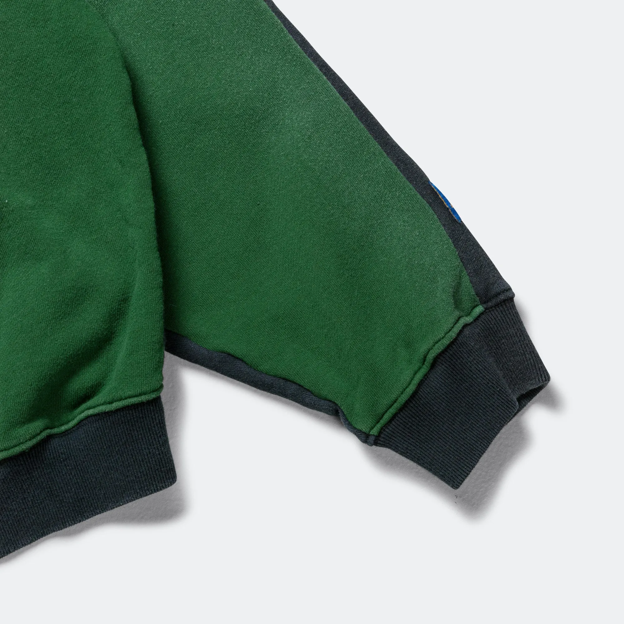 SWT Knit 2Tones Remake BIG SWT (BONE) - BLKxGreen