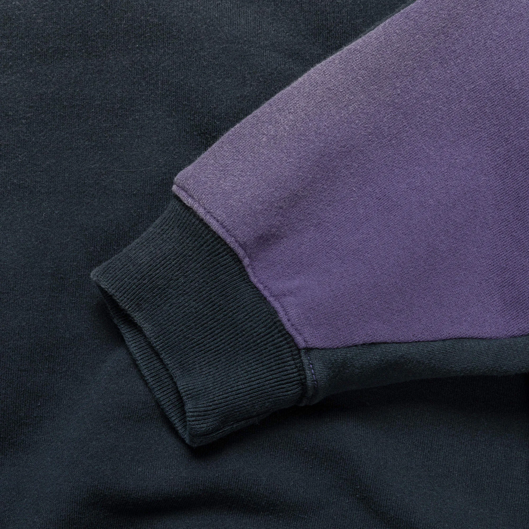 SWT Knit 2Tones Remake BIG SWT (BONE) - BLKxPurple
