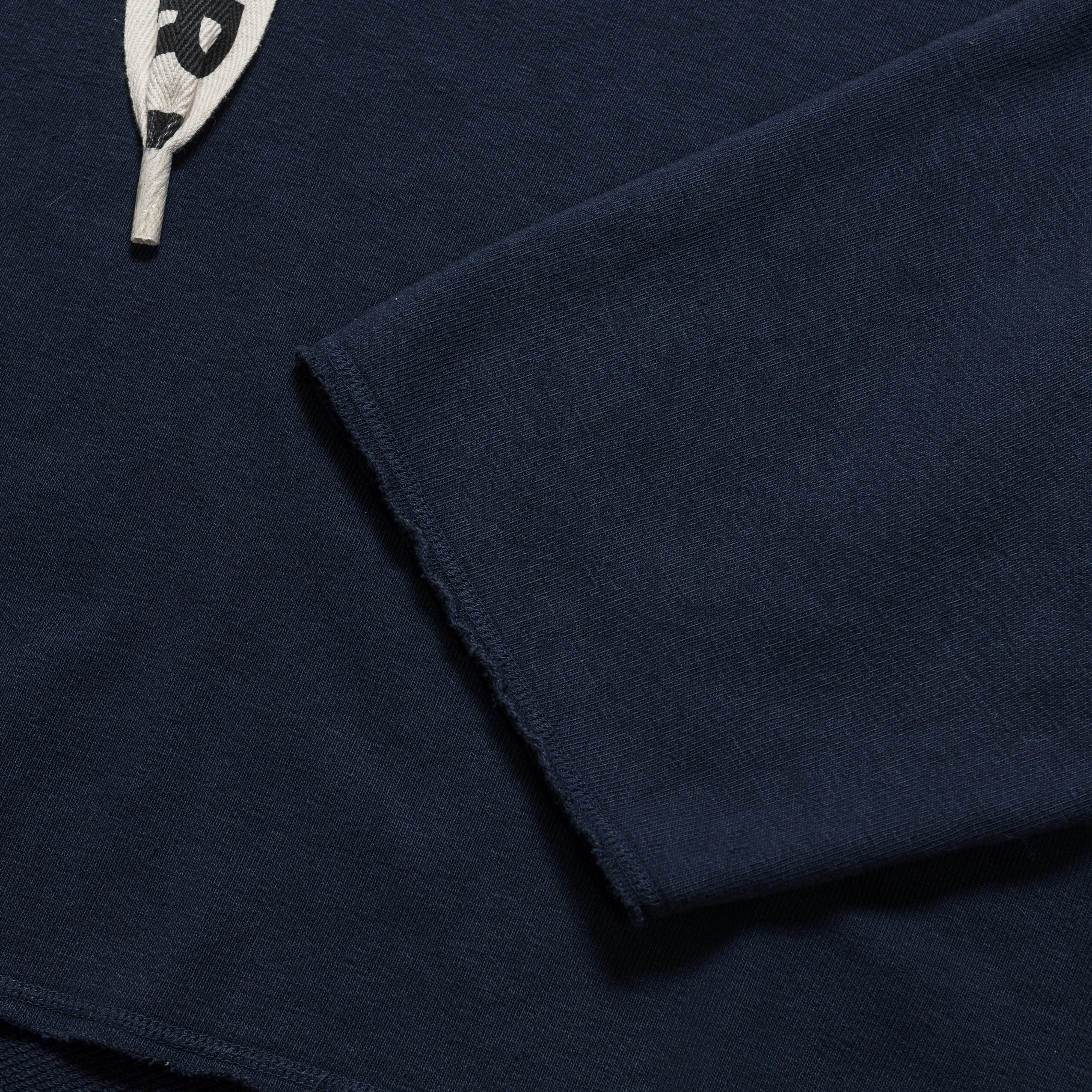 SWT Knit NAMAZU Hooded Sweat Shirt - Navy