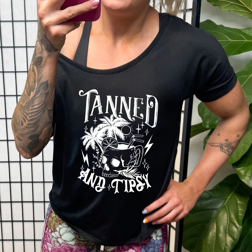 Tanned and Tipsy | Slouchy Tee