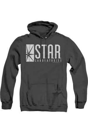 The Flash S.t.a.r. Adult Heather Hoodie / Hooded Sweatshirt