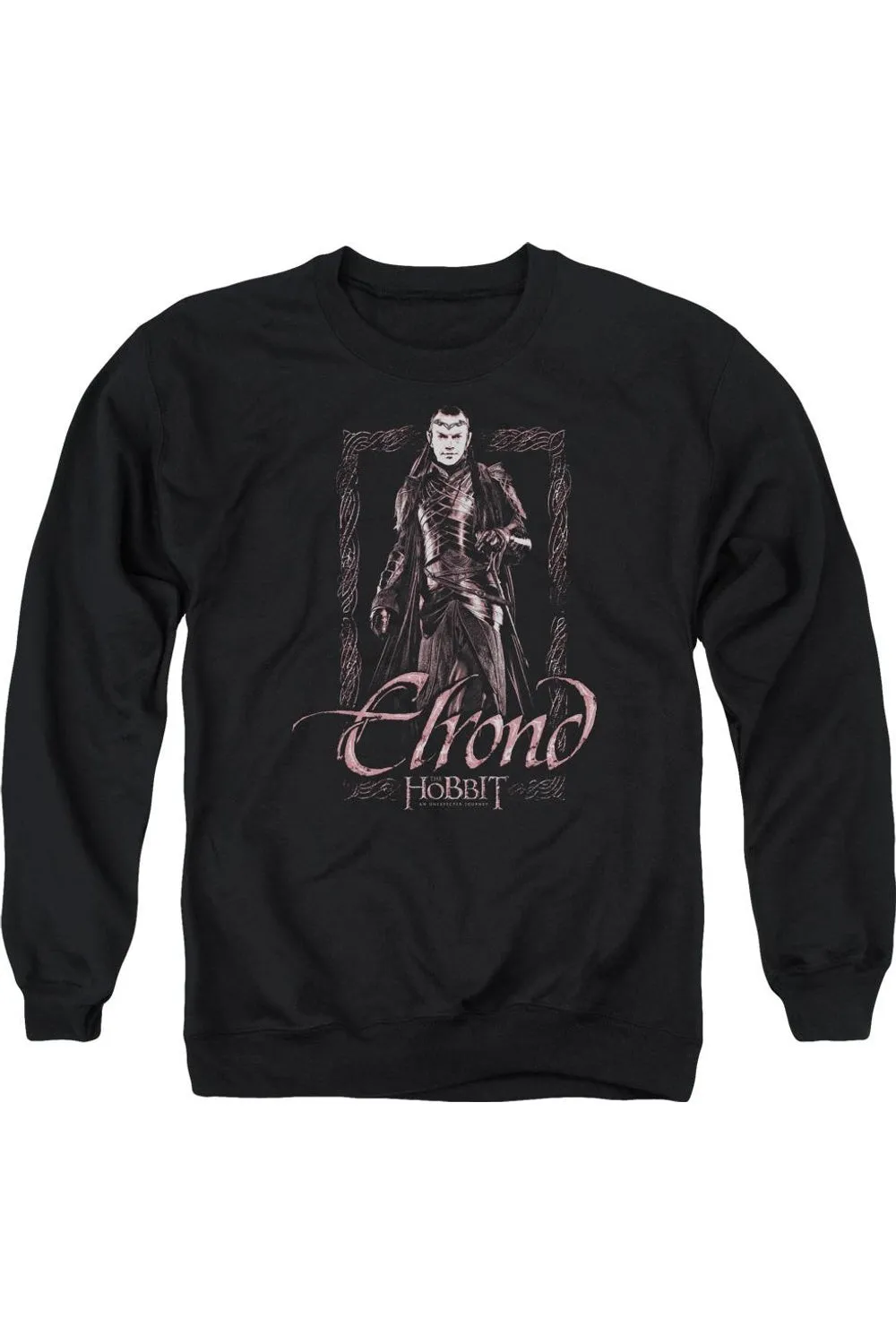 The Hobbit Elrond Stare Adult Crewneck Sweatshirt